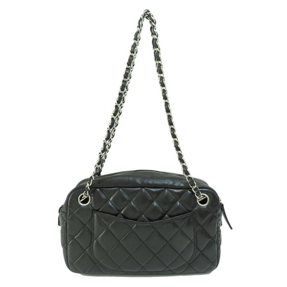 Chanel Matelasse Coco Mark Silver Hardware Handbag Lambskin - Picture 2 of 9